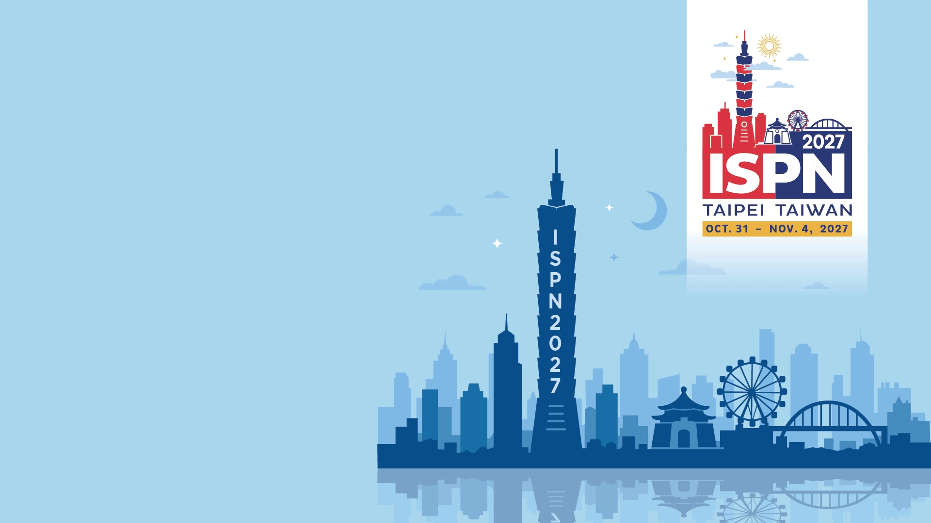 ISPN 2027 — 53rd Annual Meeting of the International Society for Pediatric Neurosurgery, Taipei, Taiwan